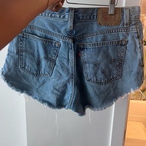 Vintage Levi cutoffs. Fit like 8 due to vintage sizing